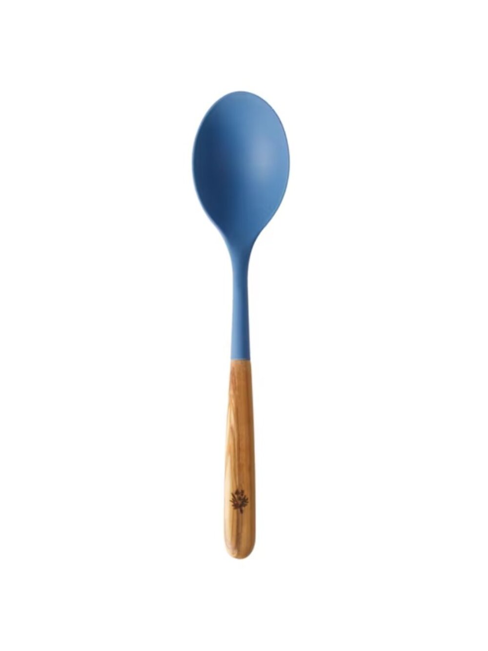 The Pioneer Woman Blue Kitchen Utensil Silicone Basting Spoon Olivewood Handle